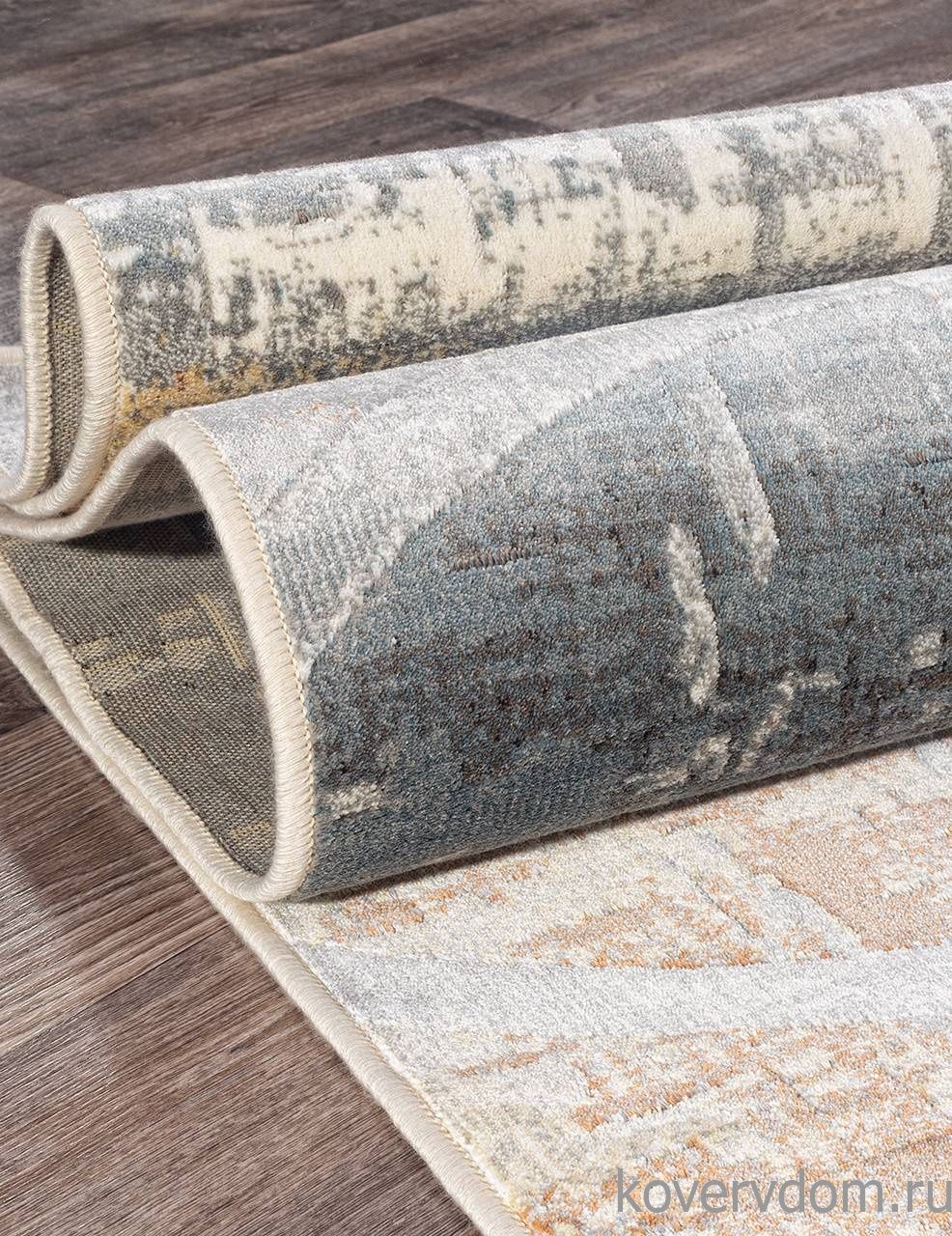 Ковер МАТРИКС 89876 6220 V Серый / Бежевый