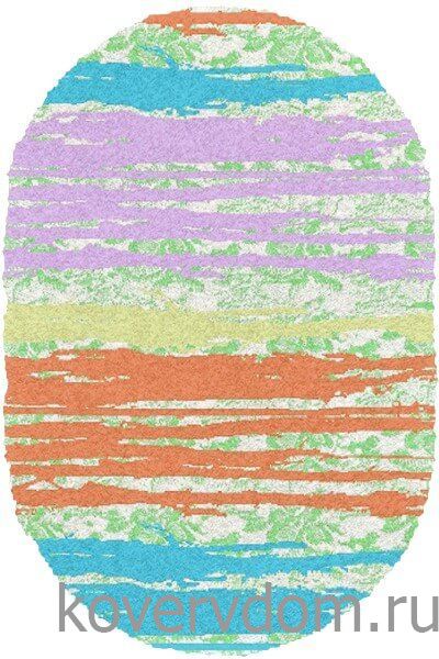 Детский ковер Микрофлор 3016c ОВАЛ  Детский ковер Микрофлор 3016c ОВАЛ