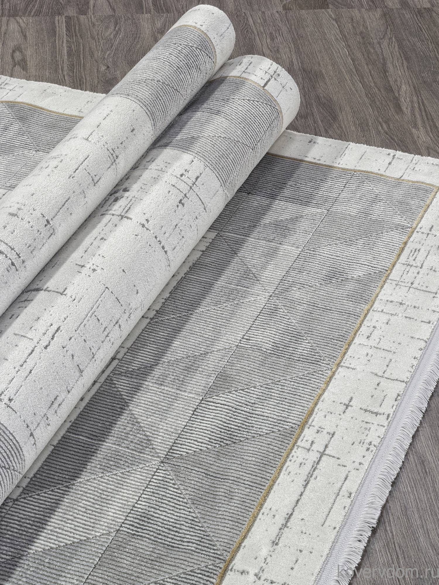 Ковер LISSABON SI006D GREY / GREY Ковер LISSABON SI006D GREY / GREY