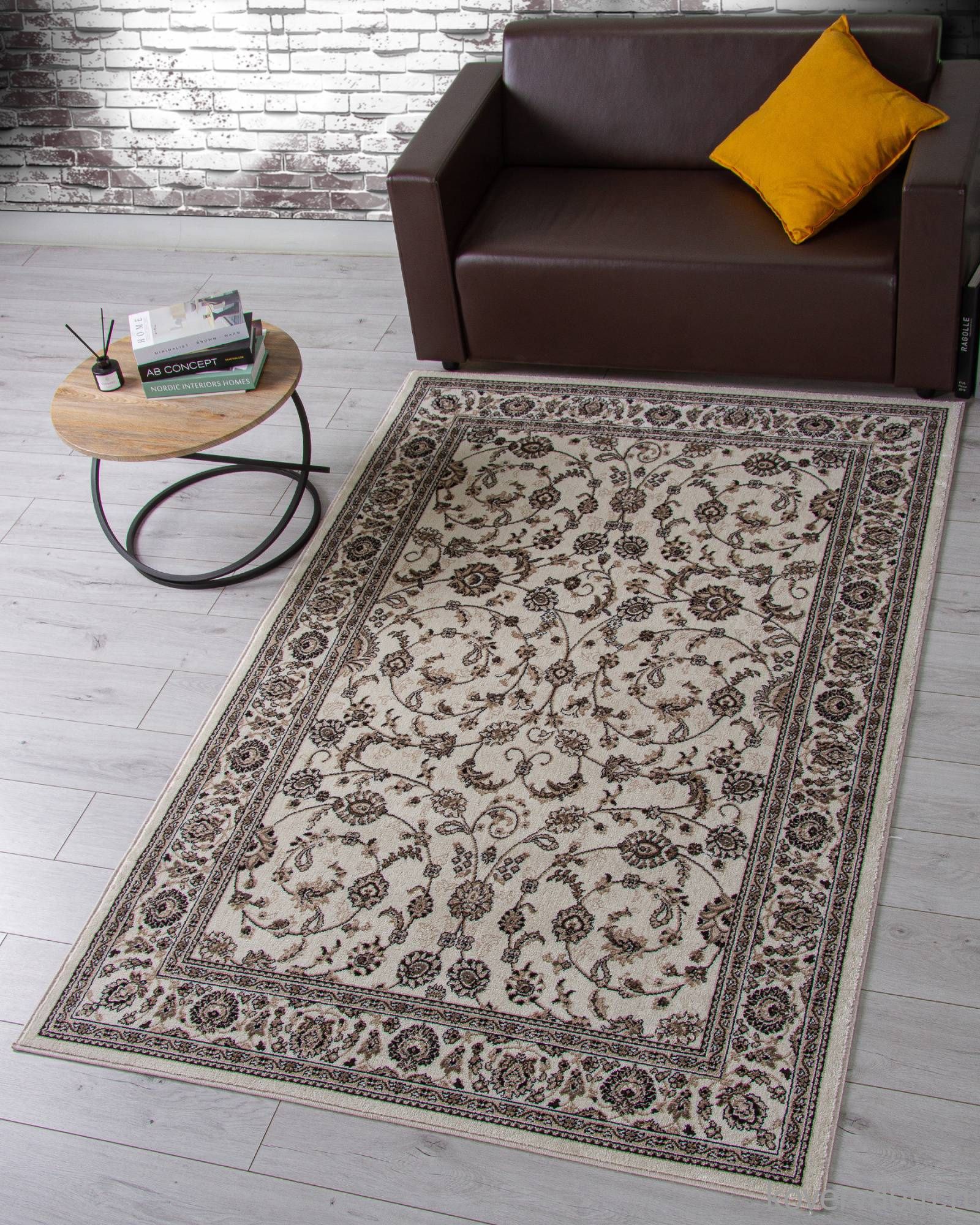 Ковер VALENCIA DELUXE D251 CREAM-BROWN