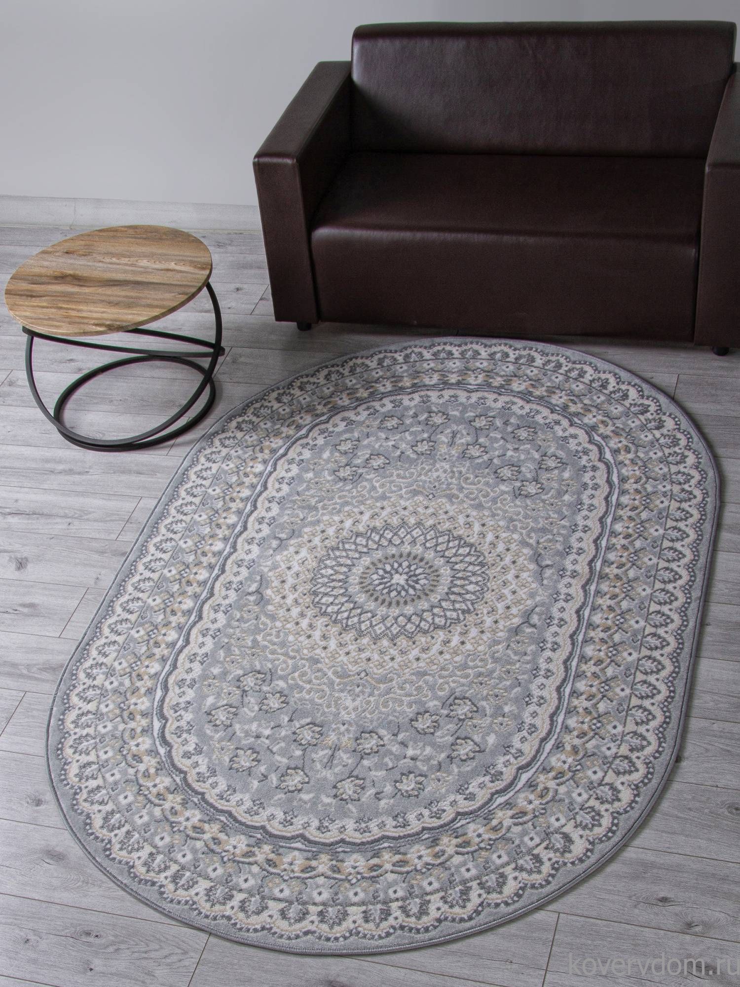 Ковер CUBA F399 BLUE Овал