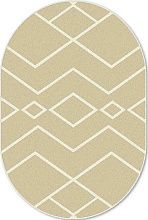 Овальный ковер из Молдовы рельефный SOHO 1950-15053 ОВАЛ