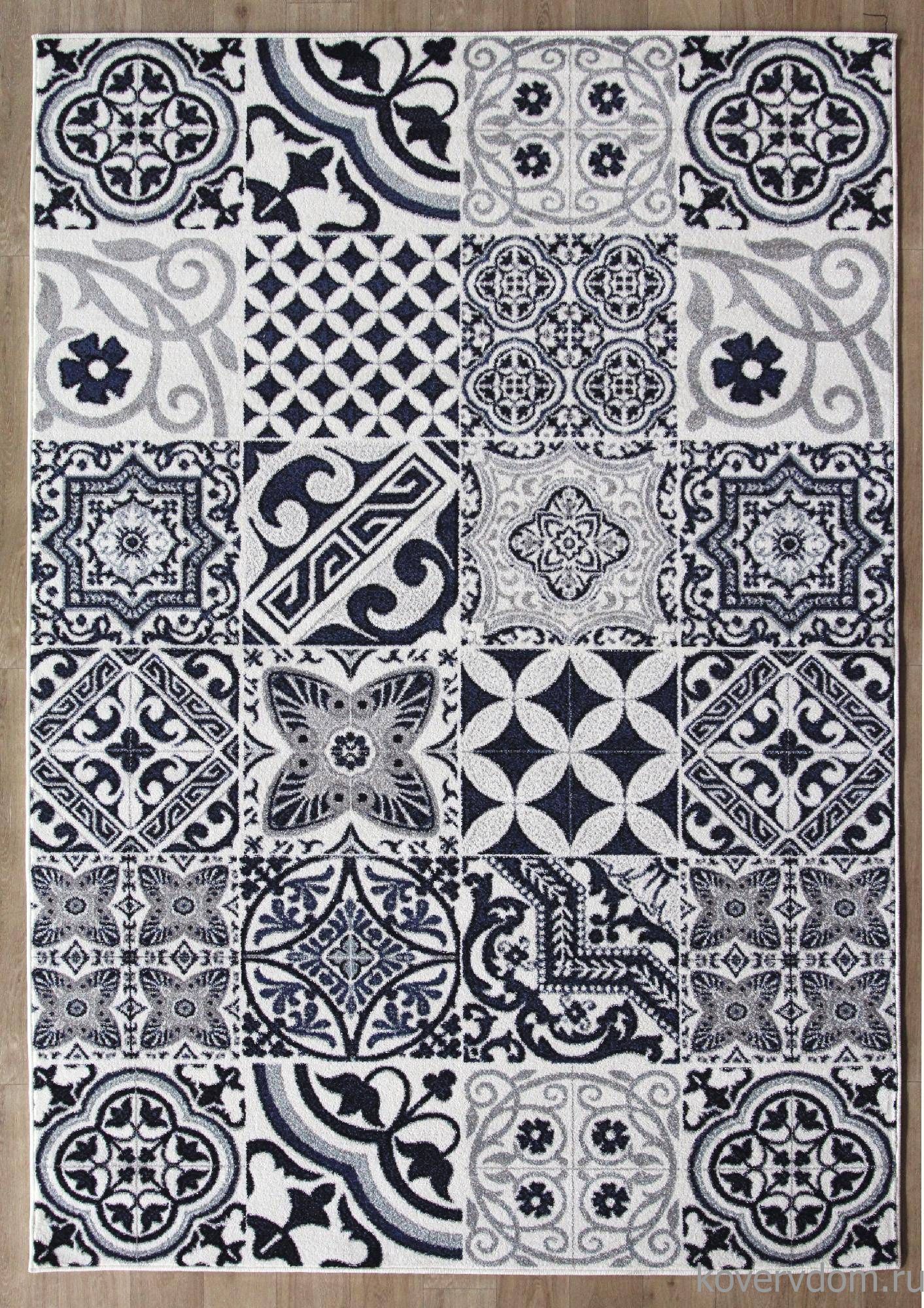 Ковер SUNRISE 2 D553 GRAY-BLUE Ковер SUNRISE 2 D553 GRAY-BLUE