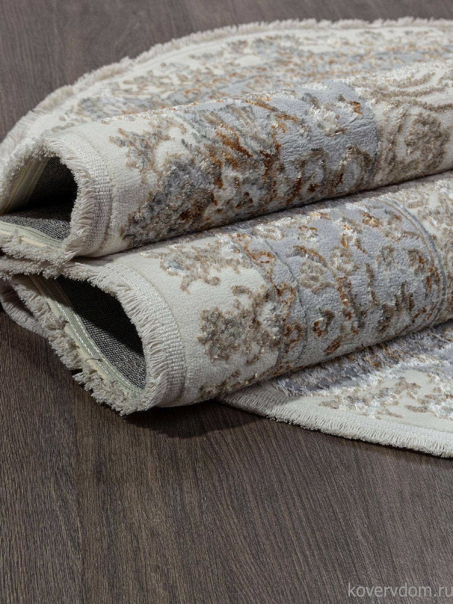 Ковер SAHARA-A 06066A CREAM FDY / CREAM HB Овал