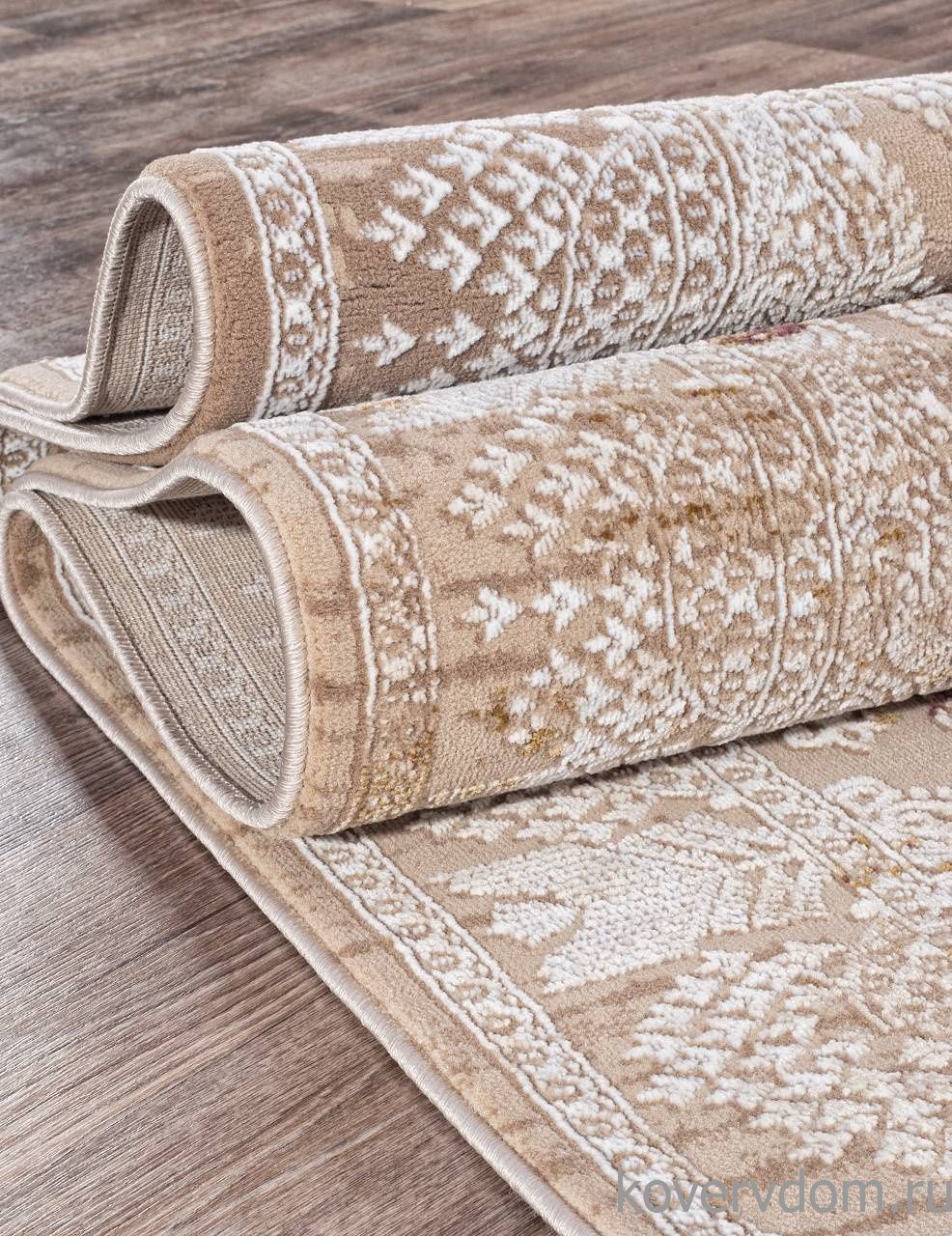 Ковер QUANTUM 03013B BROWN / BROWN