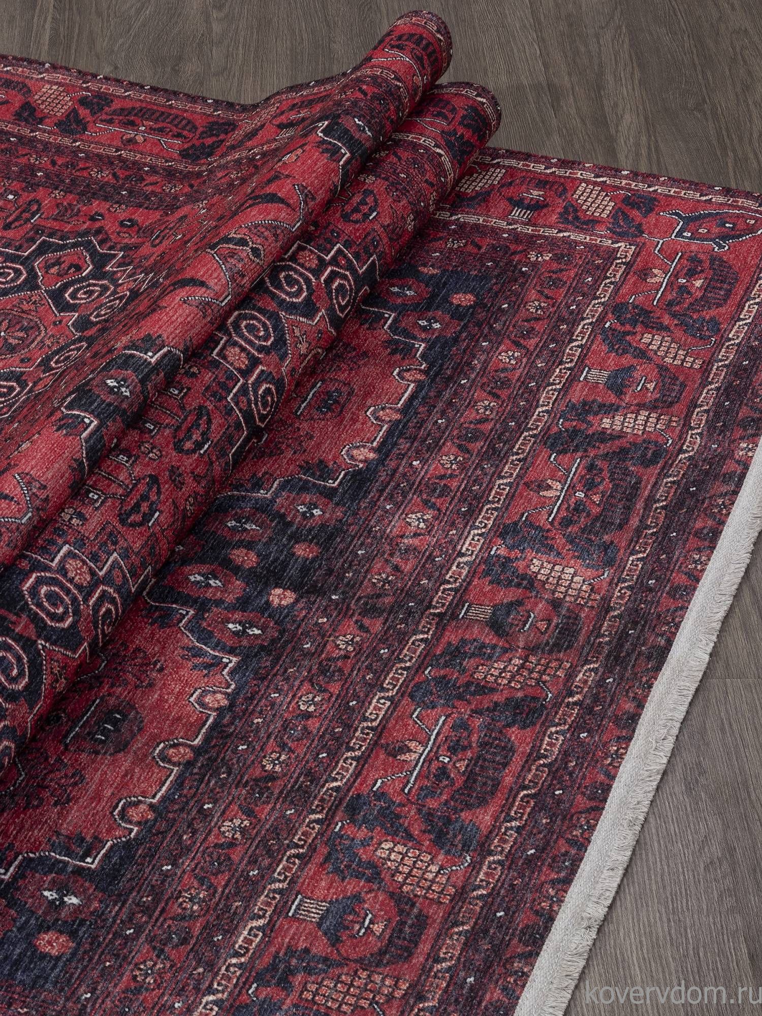 Ковер LOTUS AB031A RED / BLUE Ковер LOTUS AB031A RED / BLUE