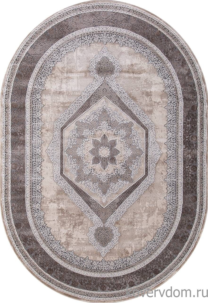 Ковер ARMINA 04037C GREY / BROWN Овал Ковер ARMINA 04037C GREY / BROWN Овал