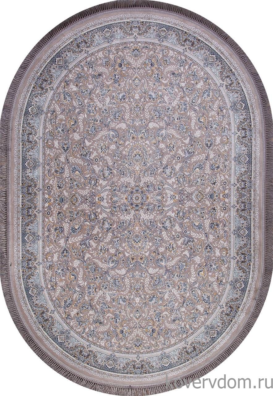Ковер FARSI 1200 G256 LIGHT GRAY Овал Ковер FARSI 1200 G256 LIGHT GRAY Овал