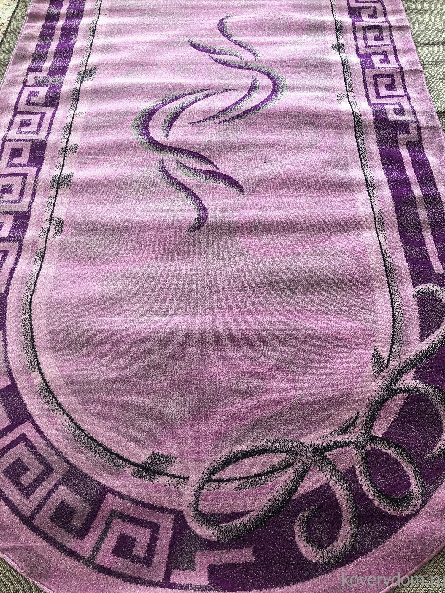 Ковер SUNRISE 2 D055 PINK Овал Ковер SUNRISE 2 D055 PINK Овал