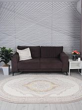 Ковер NENSI GL193A BROWN / BROWN Овал