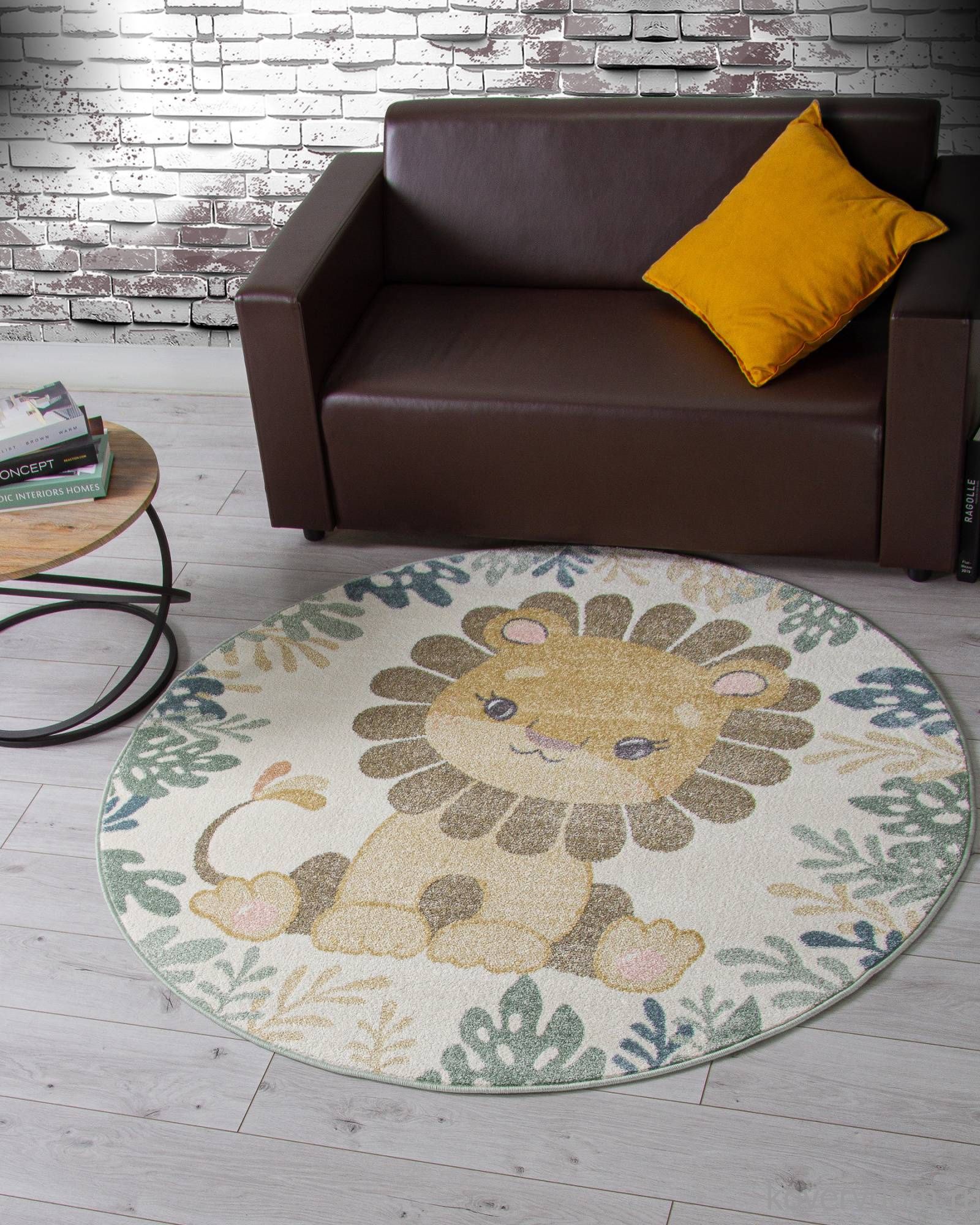 Ковер IZUMRUD F261 LIGHT CREAM Круг