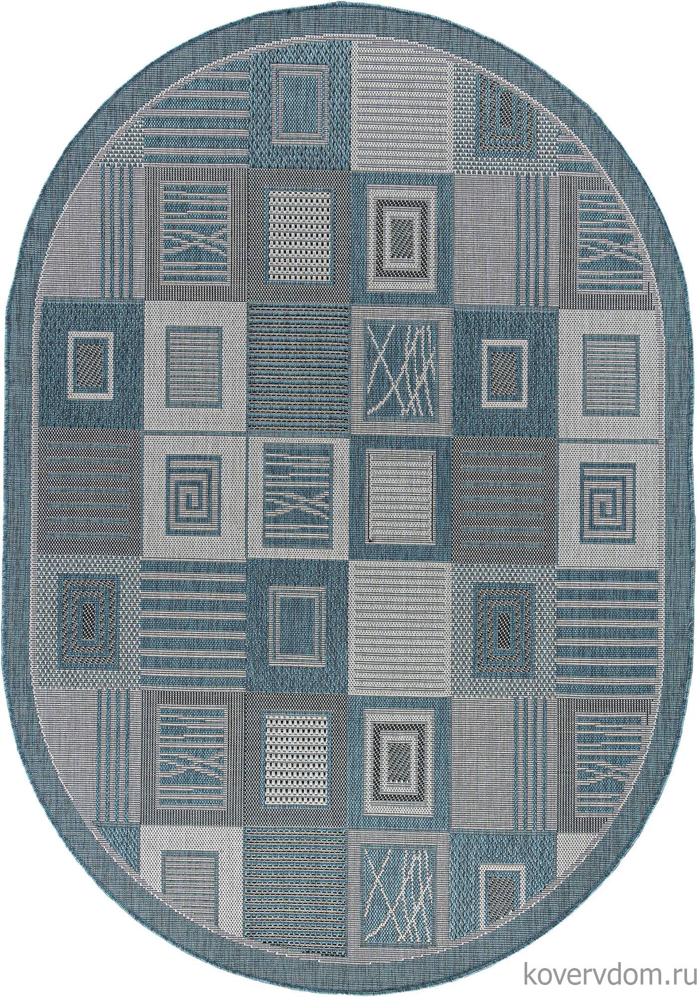 Ковер KAIR S138 BLUE Овал