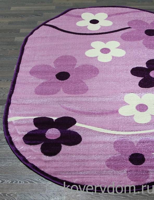 Ковер SUNRISE 2 V117 PINK Овал Ковер SUNRISE 2 V117 PINK Овал