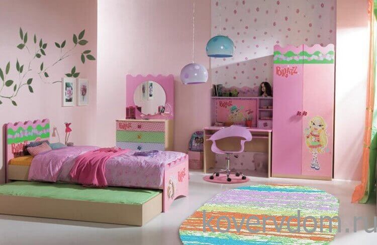 Детский ковер Микрофлор 3016c ОВАЛ  Детский ковер Микрофлор 3016c ОВАЛ