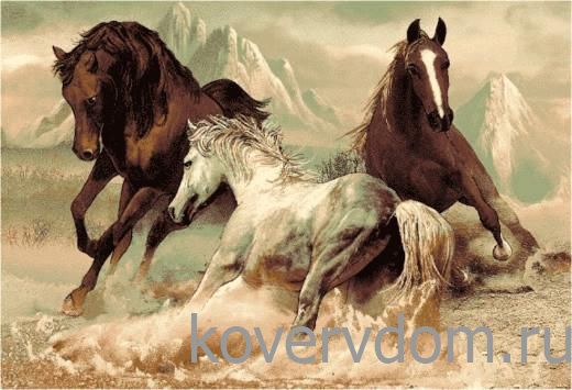 Ковер Фауна 50627 Скакуны