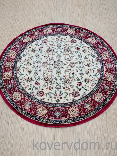 Ковер из вискозы и хлопка Royal Palace 14019 6010 КРУГ