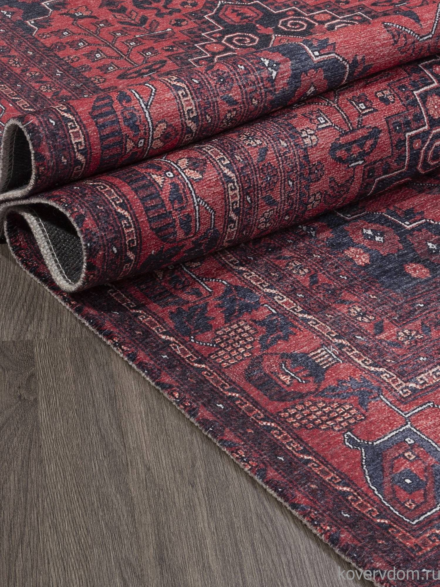 Ковер LOTUS AB031A RED / BLUE Ковер LOTUS AB031A RED / BLUE