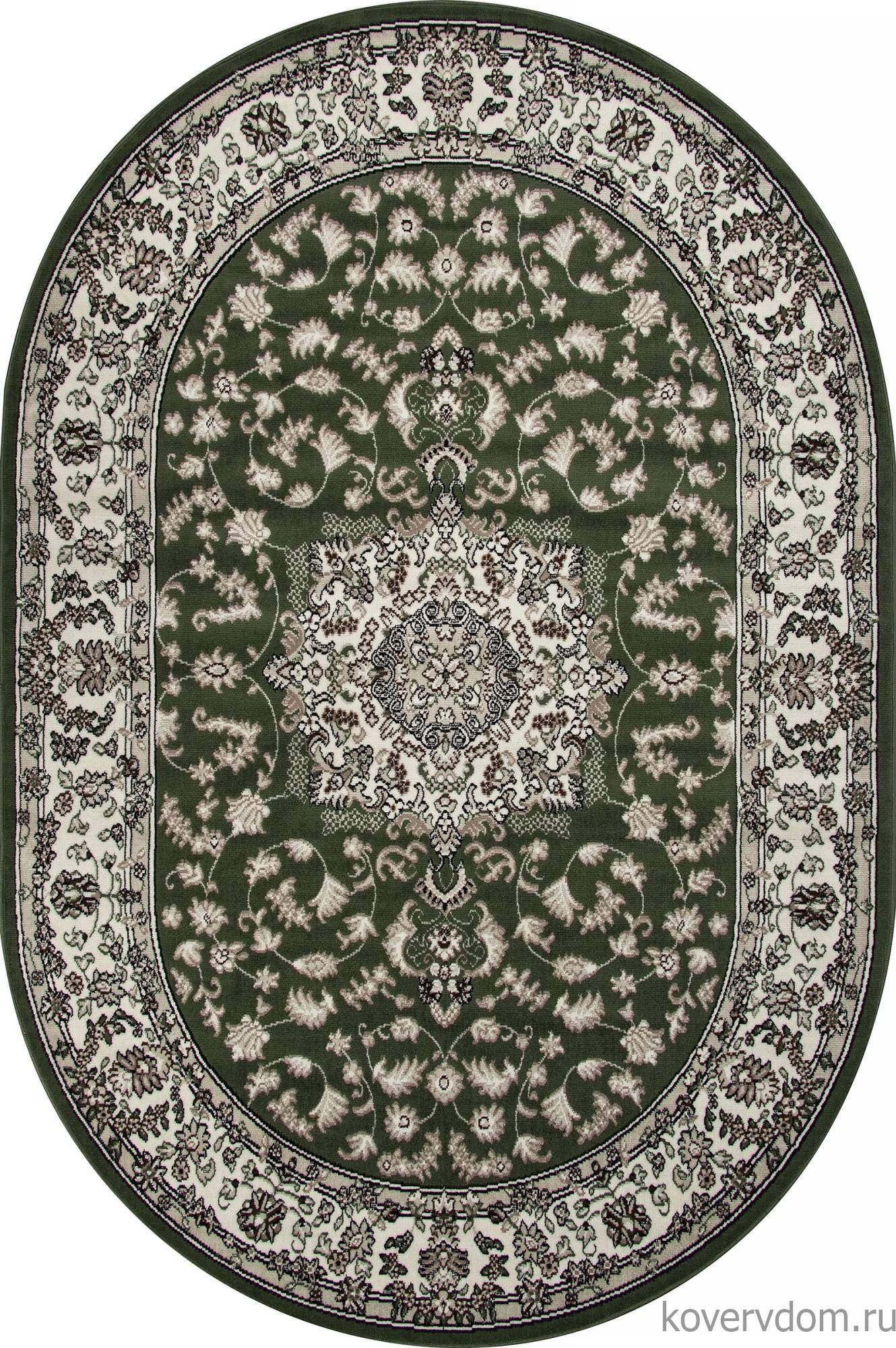 Ковер GAVANA D412 GREEN Овал Ковер GAVANA D412 GREEN Овал