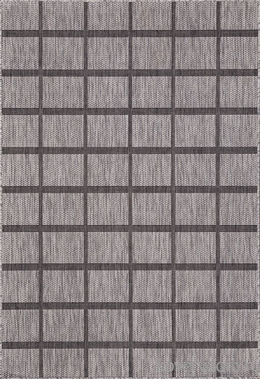 Ковер циновка VEGAS S004 GRAY-BLACK