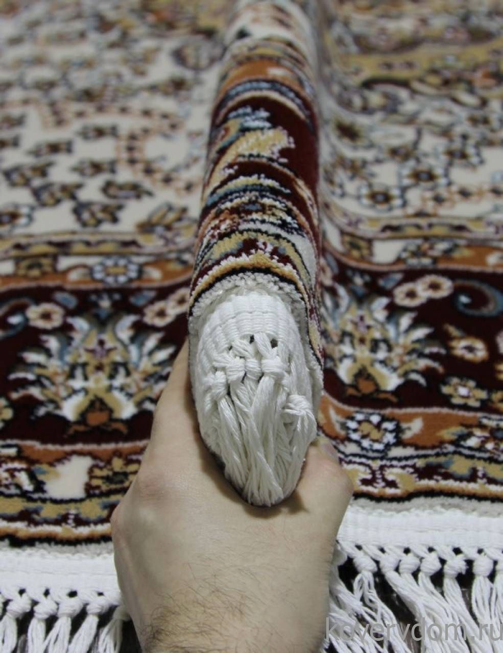 Ковер SHAHREZA d202 CREAM-RED Овал