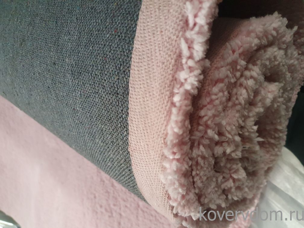 Ковер длинноворсовый Софт Шегги розовый  Ковер длинноворсовый Софт Шегги розовый