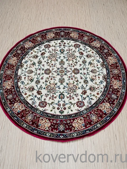 Ковер из вискозы и хлопка Royal Palace 14019 6010 КРУГ