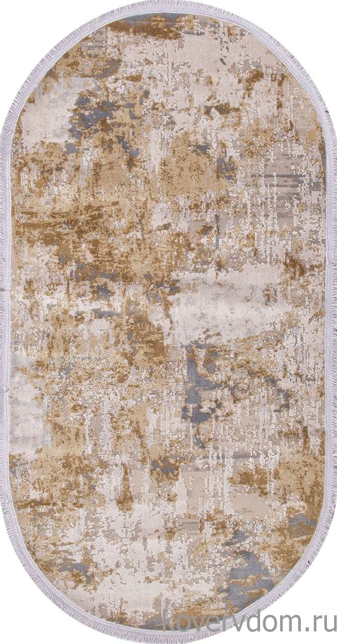 Ковер ATLAS 9301 BEIGE / BEIGE Овал