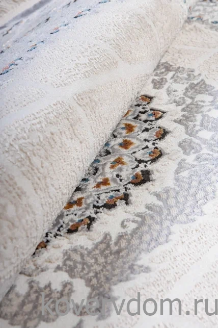 Ковер Amira 4836A L.Grey-L.Grey Круг Ковер Amira 4836A L.Grey-L.Grey Круг