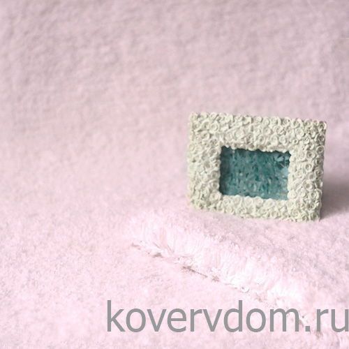 Ковер длинноворсовый Софт Шегги розовый  Ковер длинноворсовый Софт Шегги розовый