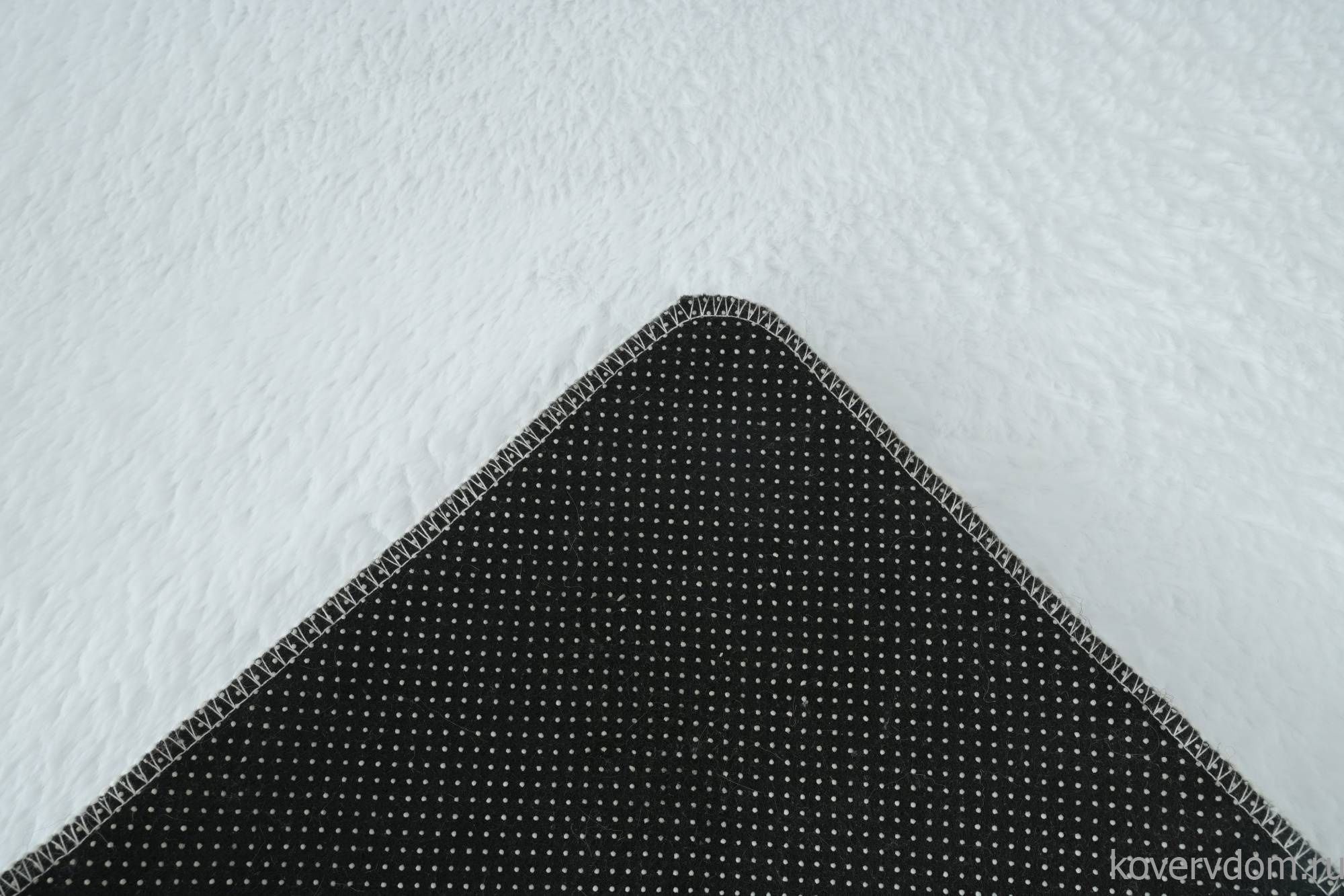 Ковер из искусственного меха RABBIT PX2000 WHITE Круг Ковер из искусственного меха RABBIT PX2000 WHITE Круг