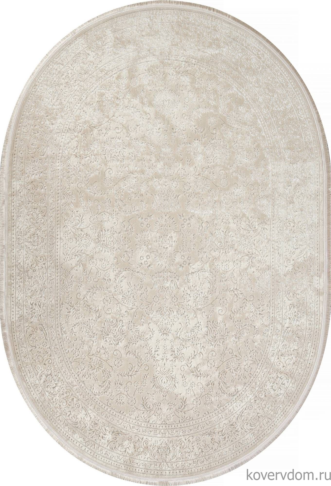 Ковер MIKONOS F568AF CREAM / CREAM Овал