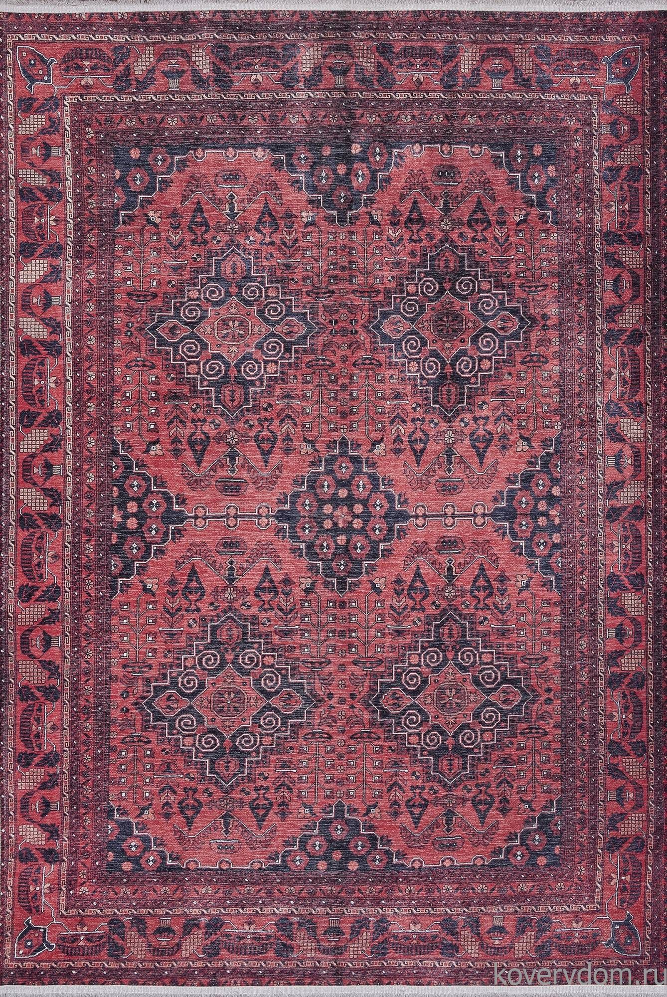 Ковер LOTUS AB031A RED / BLUE Ковер LOTUS AB031A RED / BLUE