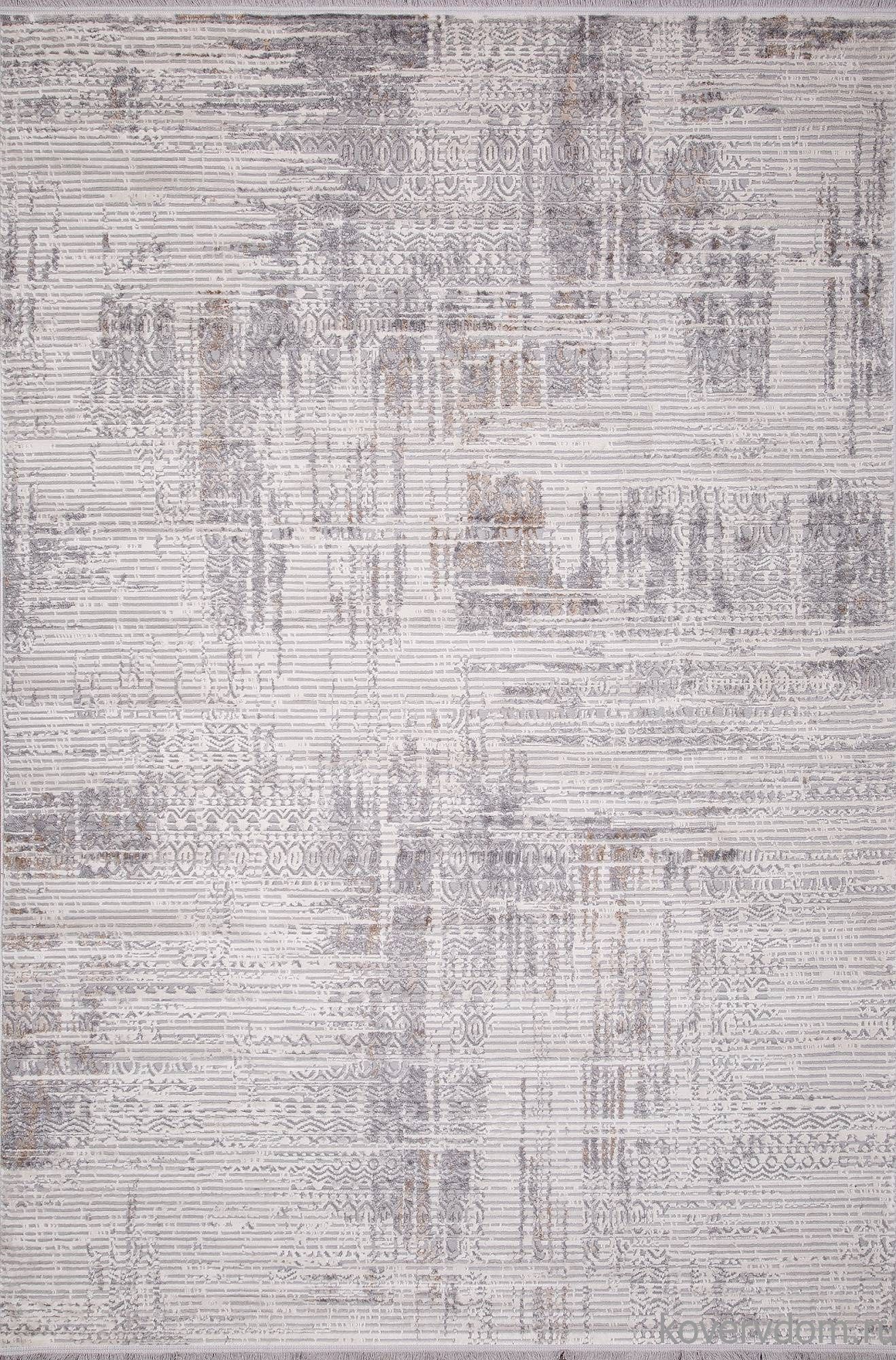 Ковер ALANYA 22403A WHITE / GREY SHR