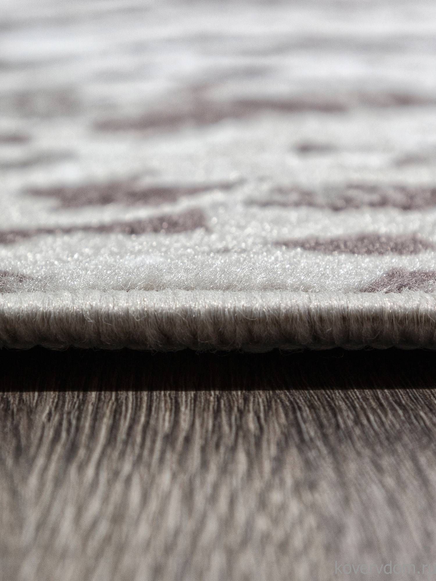 Ковер SILVER F391 GRAY Овал