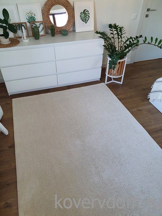 Однотонный ковер для дома и офиса RCD-600